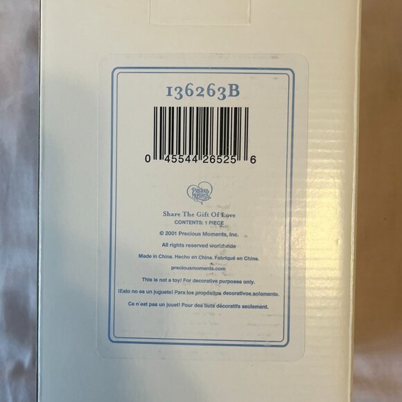 RARE Blue Precious Moments Growing in Grace Age 16 Figurine - Picture 5 of 6